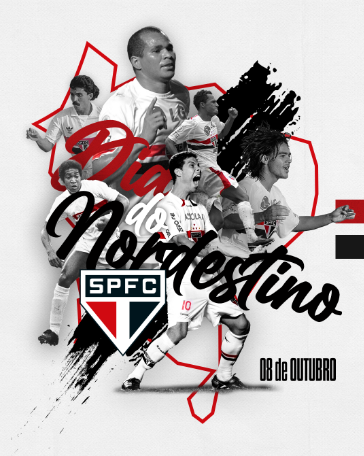 Desenvolvimento de copy para publicação no Instagram do São Paulo FC em homenagem ao Dia do Nordestino. O texto valoriza a contribuição de jogadores nordestinos na história do clube, conectando memória, identidade e pertencimento com a torcida.
