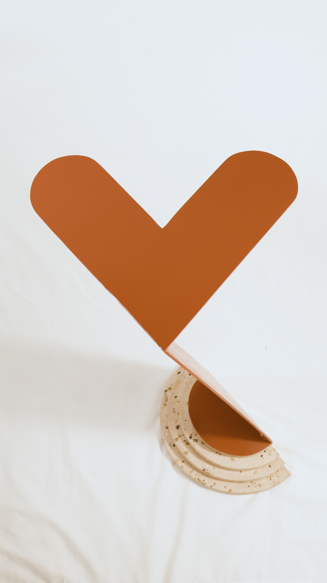 Vista cenital de la Mesa Corazón.