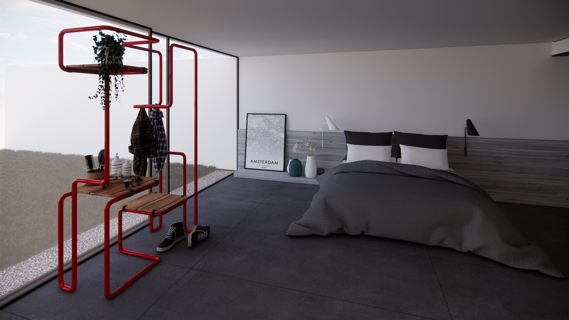 3D-render of Restacked