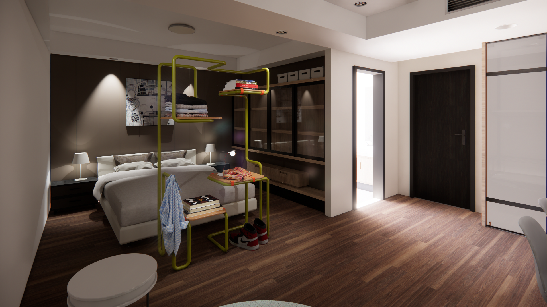 3D-render of Restacked