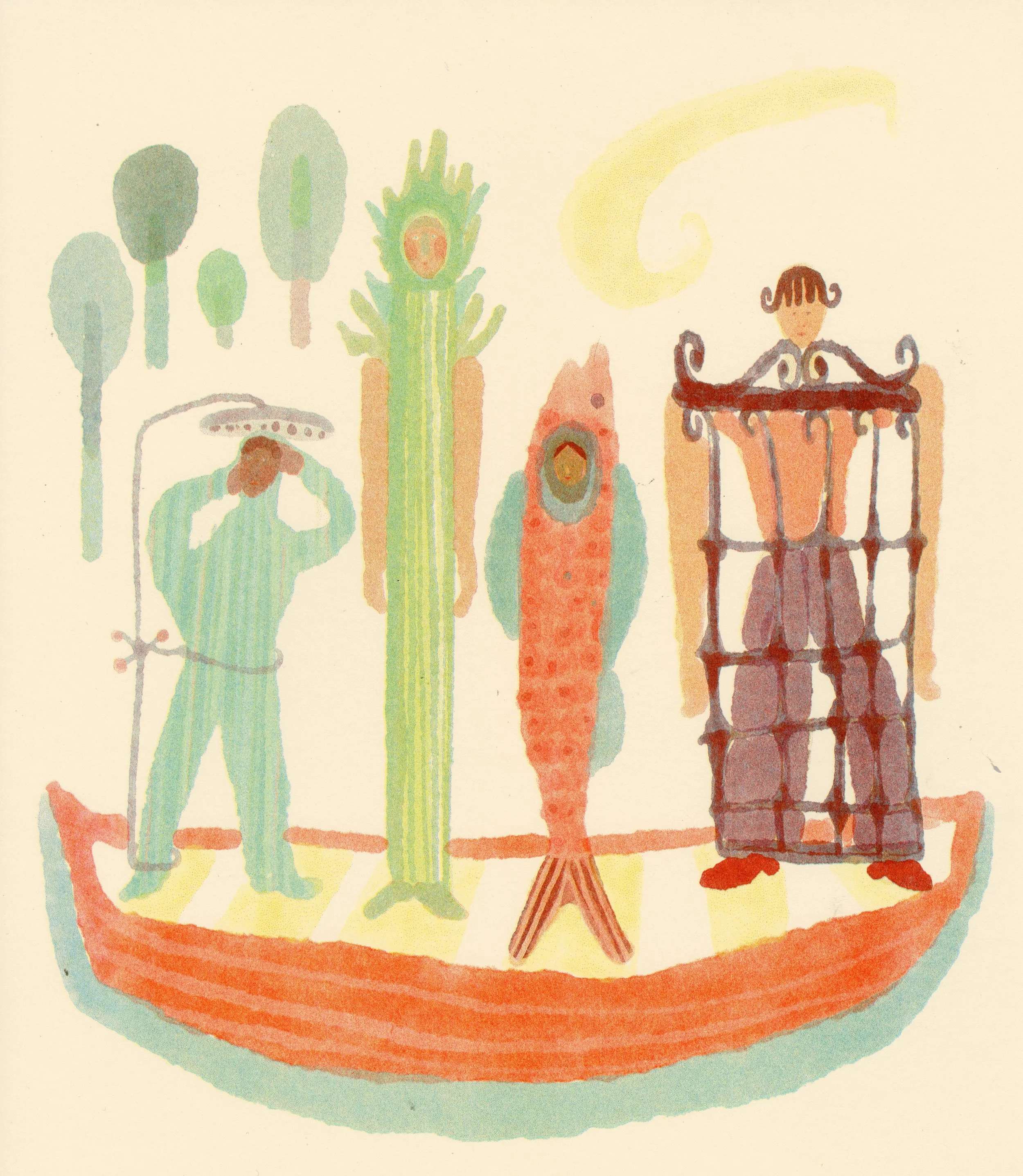 Mugler Halloween Riso Print