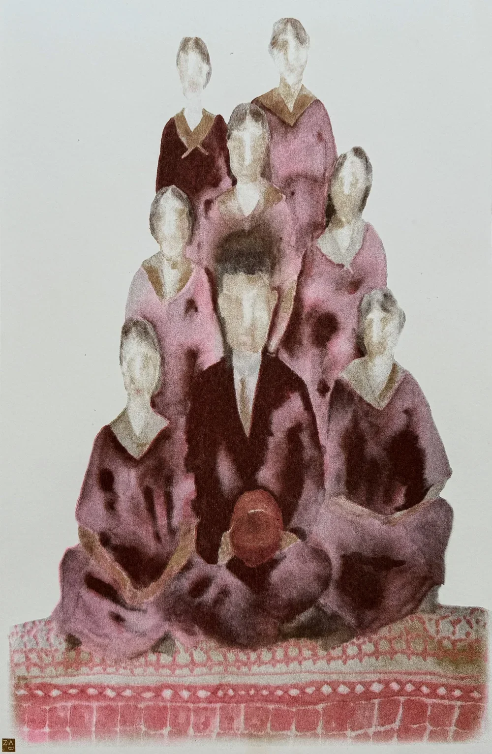 There is Nothing Scarier Than a Well Trained Basketball Team Riso Print