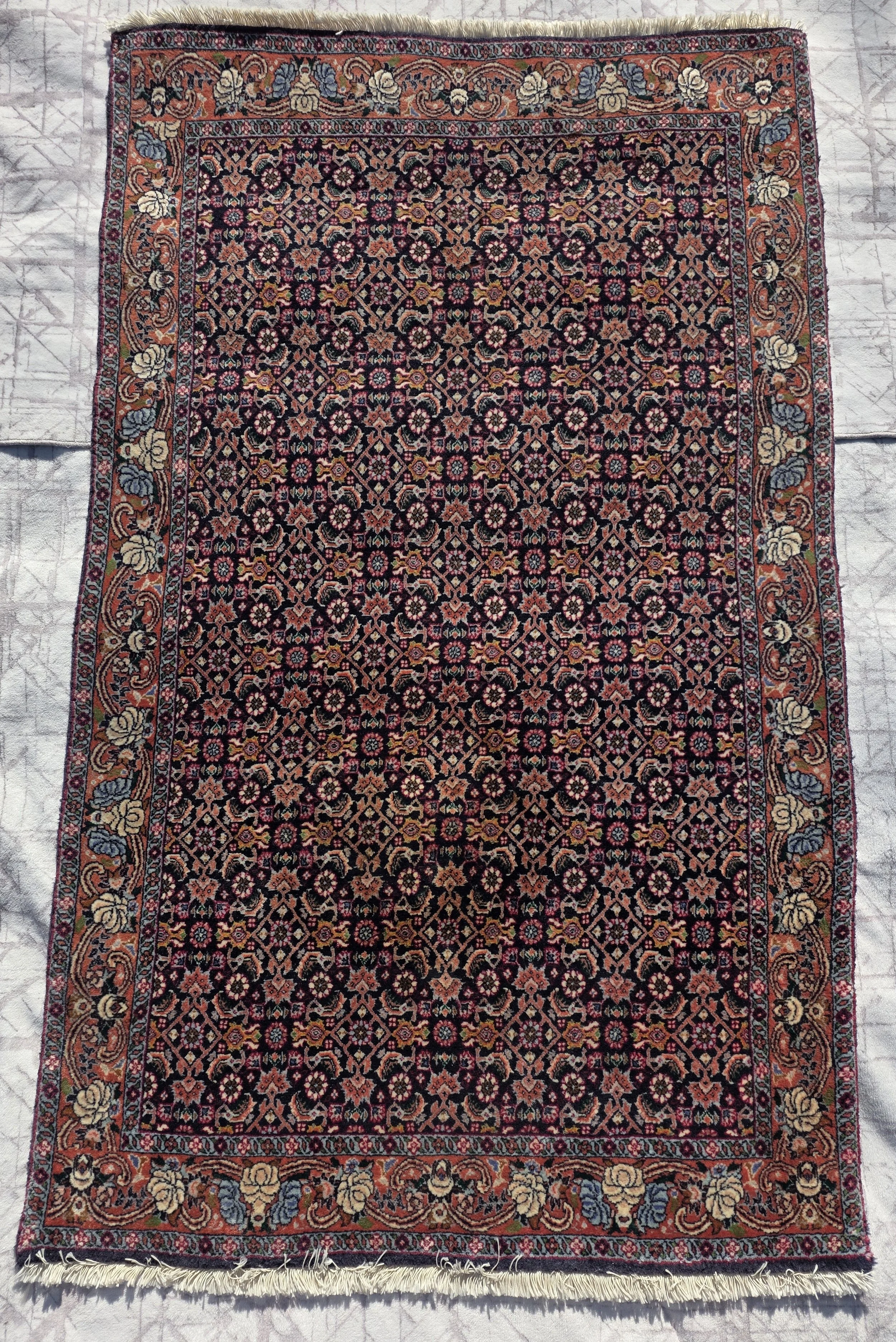 Vintage Bijar Rug (Late 20th Century)