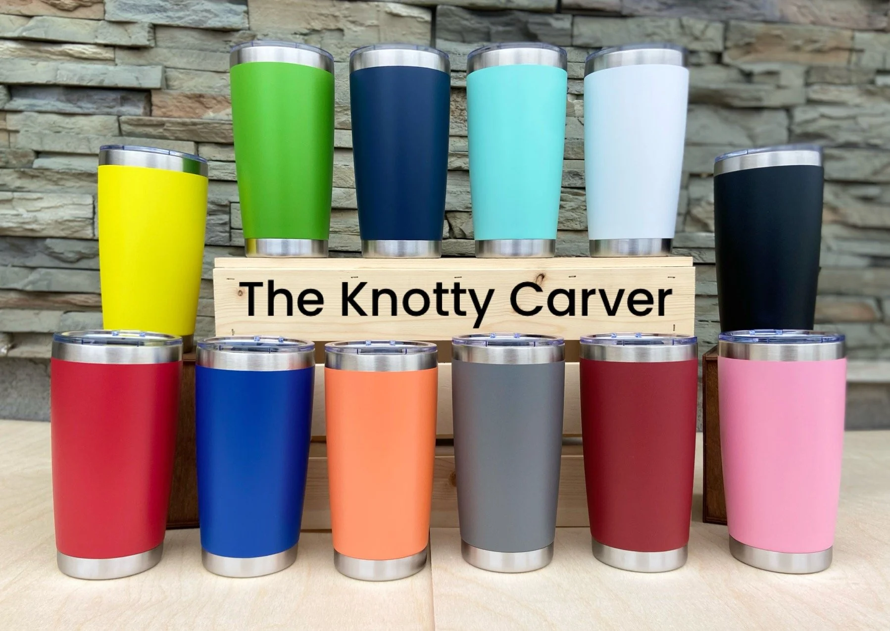 Powder Coated Tumblers