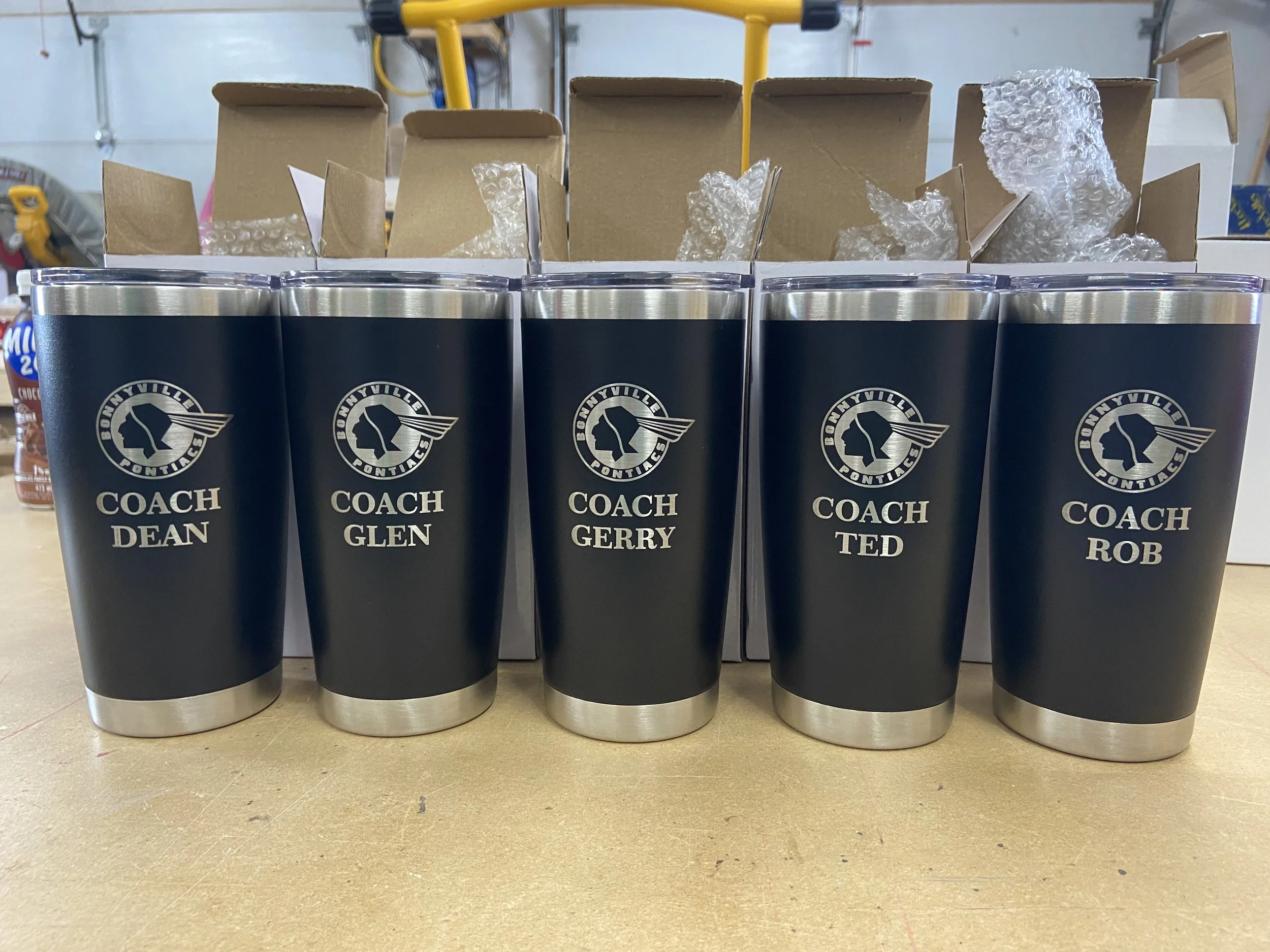 Powder Coated Tumblers