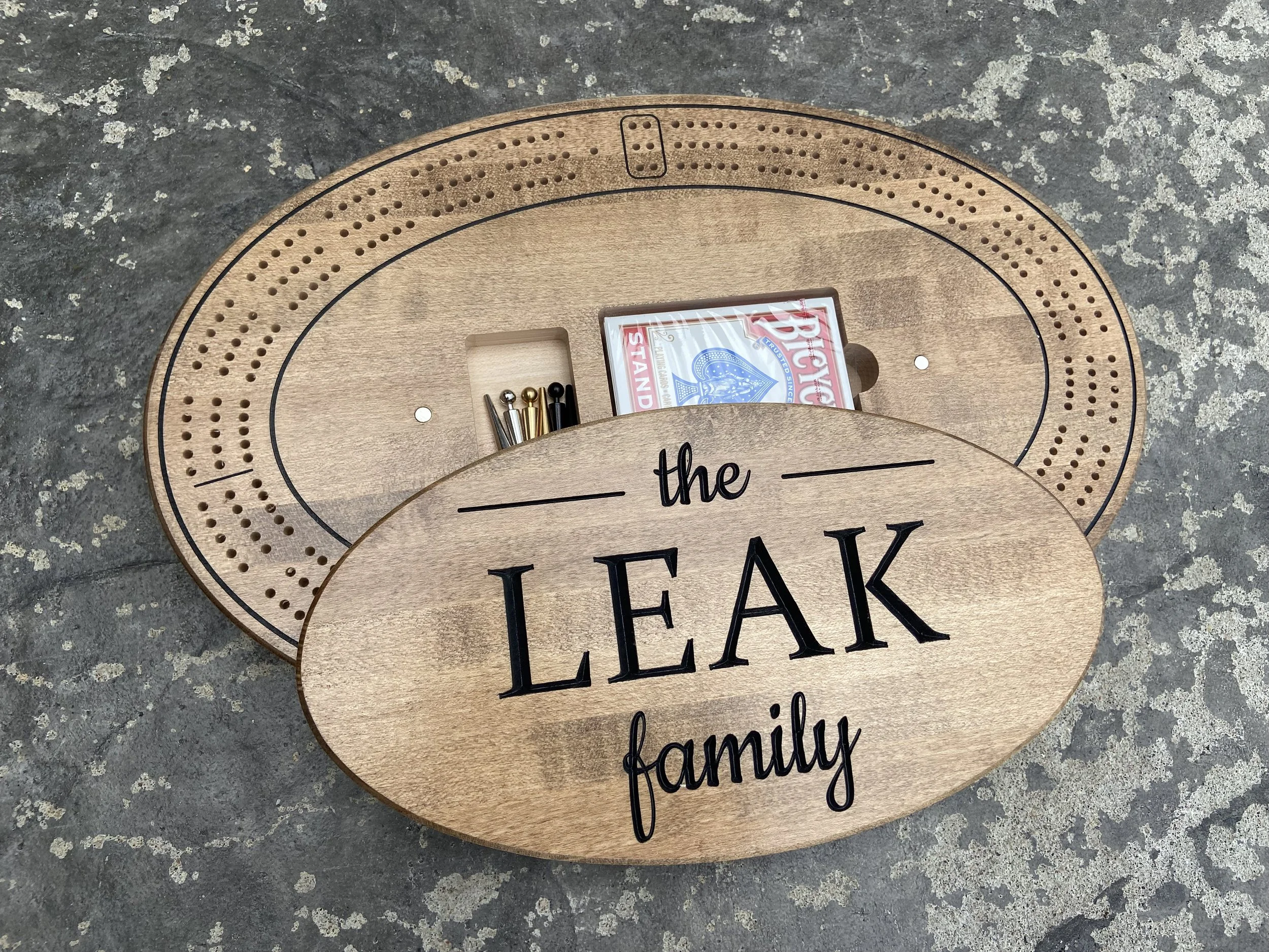 Capped Cribbage Boards