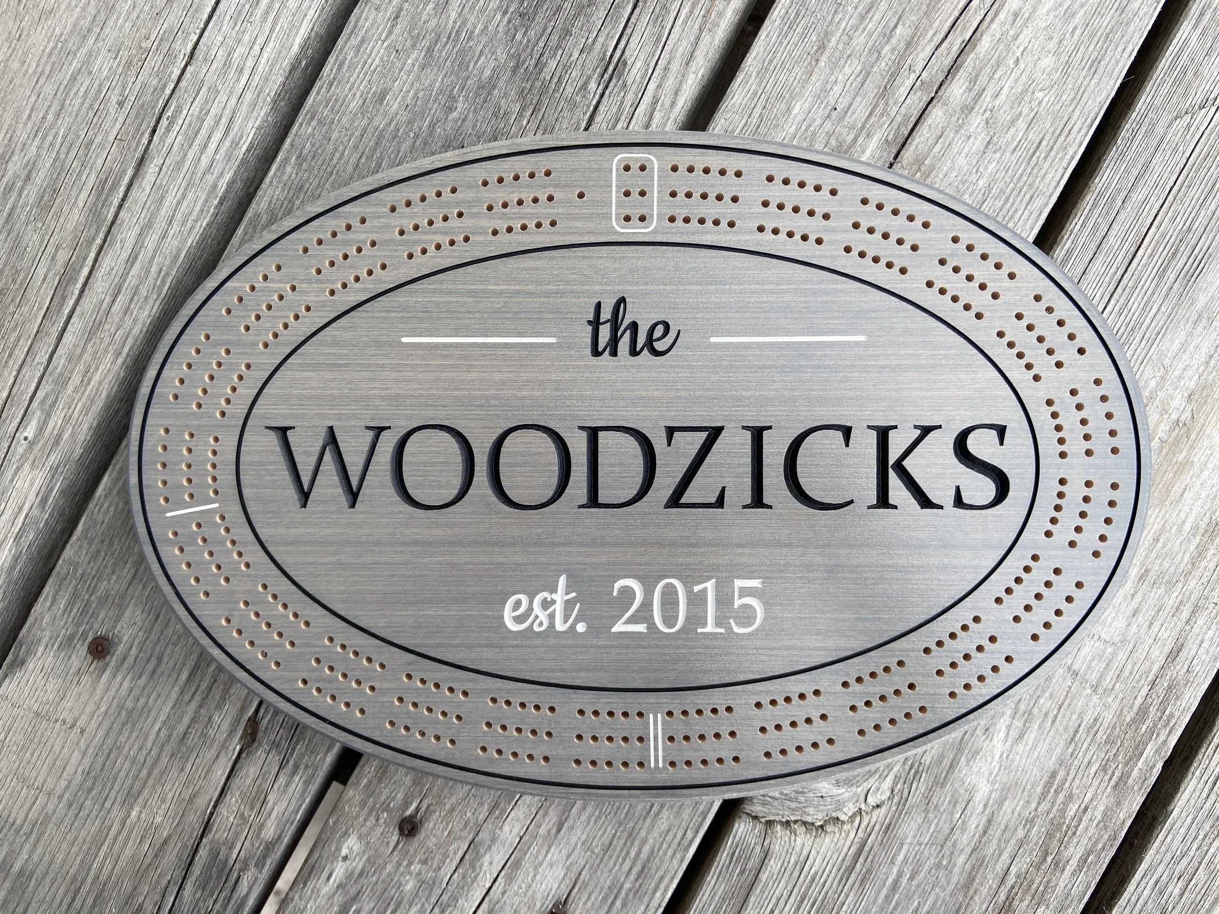 Standard Cribbage Board