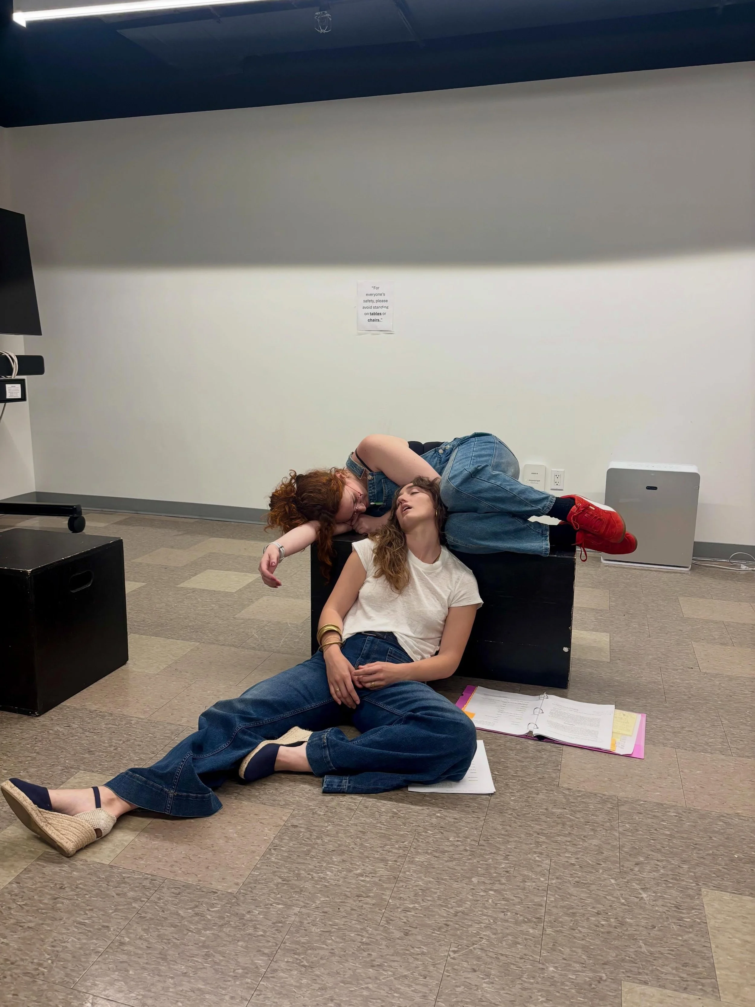 First few weeks of rehearsal flew by!!! #edfringe #MixItUp #greensidevenues #wevegotimeplay  #newwriting