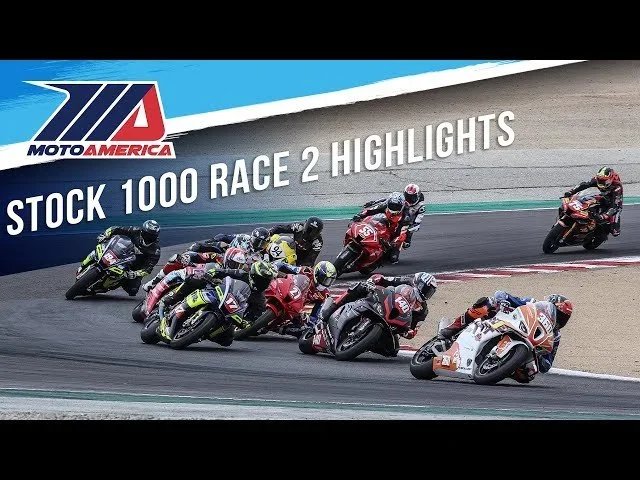 Stock 1000 Race 2 at Laguna Seca 2024
