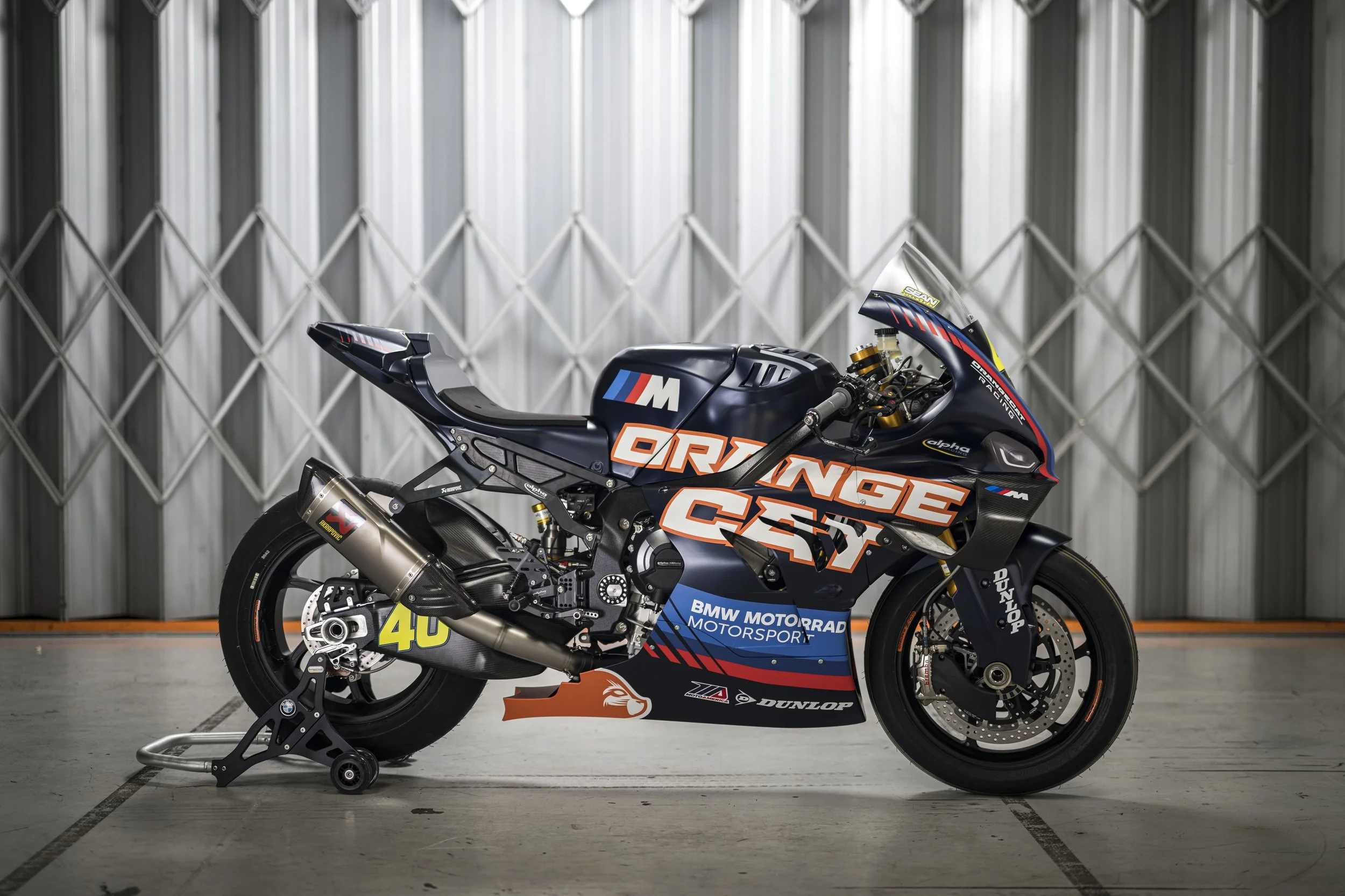 MotoAmerica: OrangeCat Racing Reveals 2026 BMW Livery