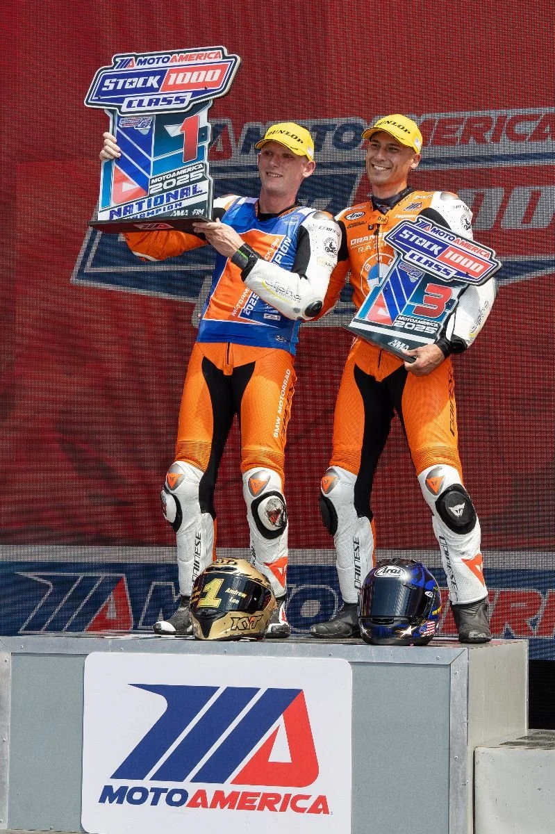OrangeCat Racing’s Lee clinches 2025 MotoAmerica Stock 1000 title Sunday at Circuit of the Americas