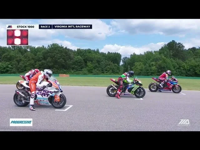 Stock 1000 Race 2 at VIR 2025 - HIGHLIGHTS | MotoAmerica