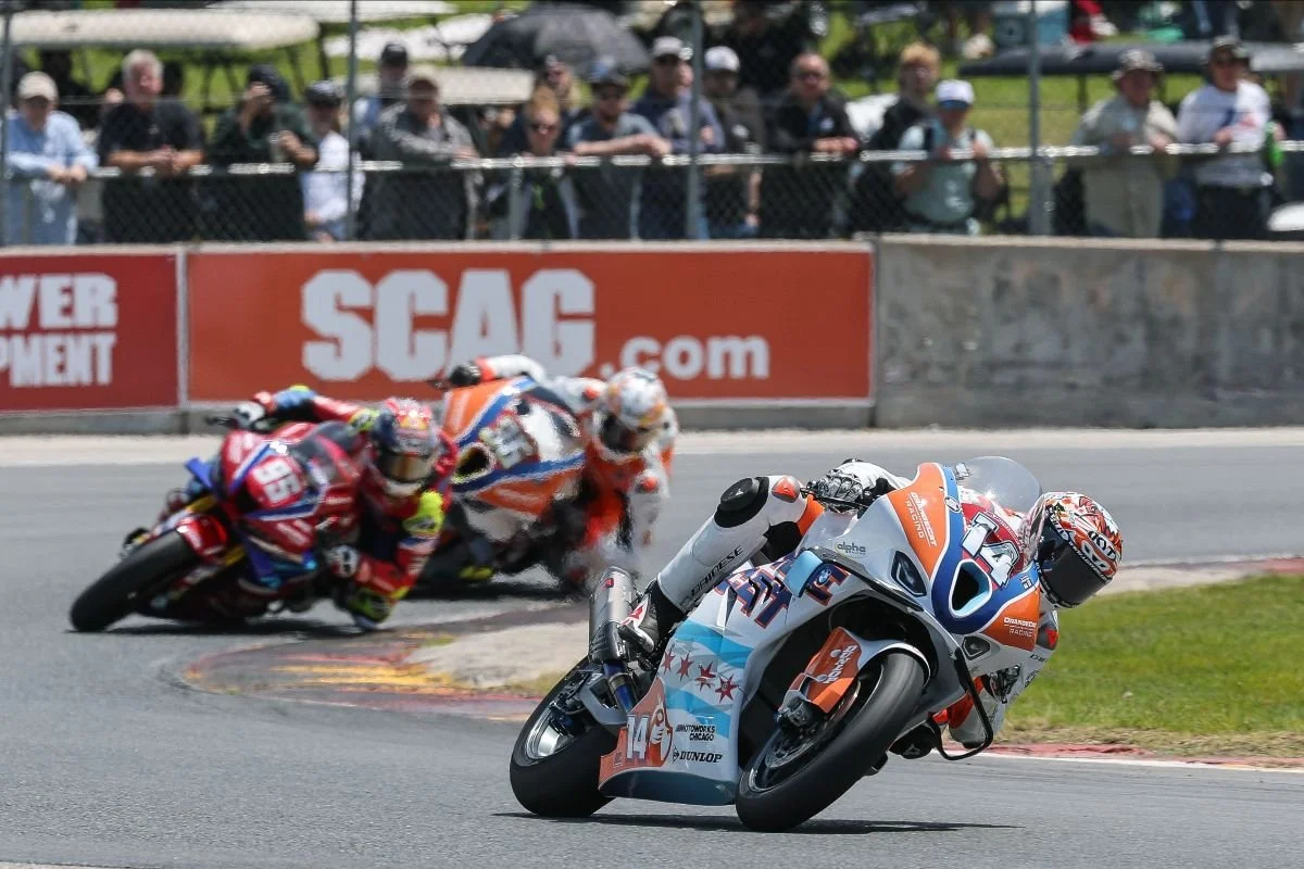 OrangeCat Racing’s Lee takes pole, two victories in MotoAmerica Stock 1000 at Road America