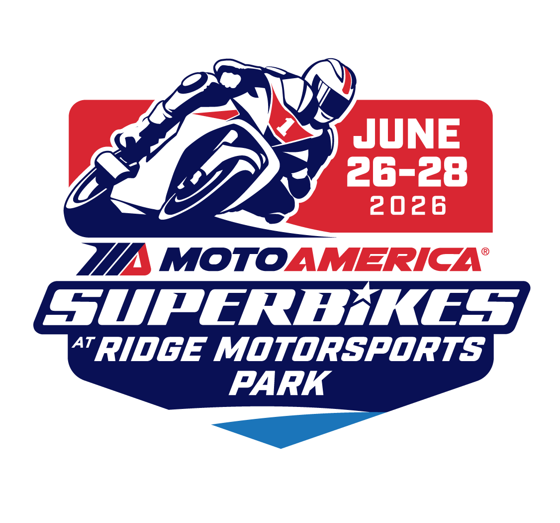 MotoAmerica The Ridge race logo