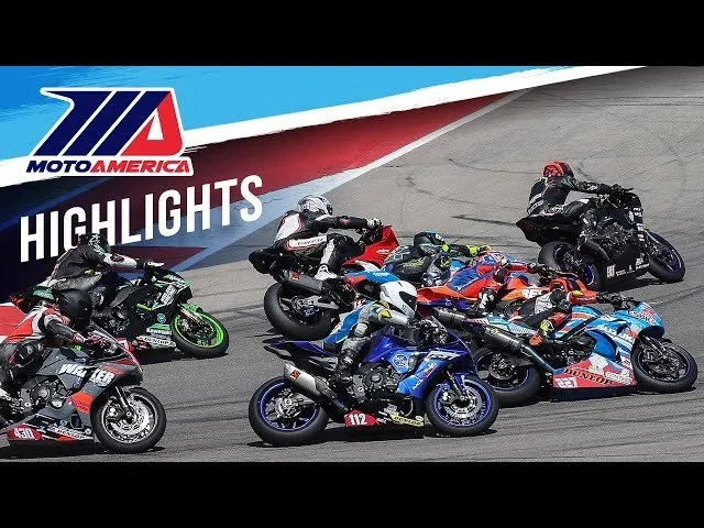 MotoAmerica Steel Commander Stock 1000 Race 1 Highlights at Circuit of the Americas 2023