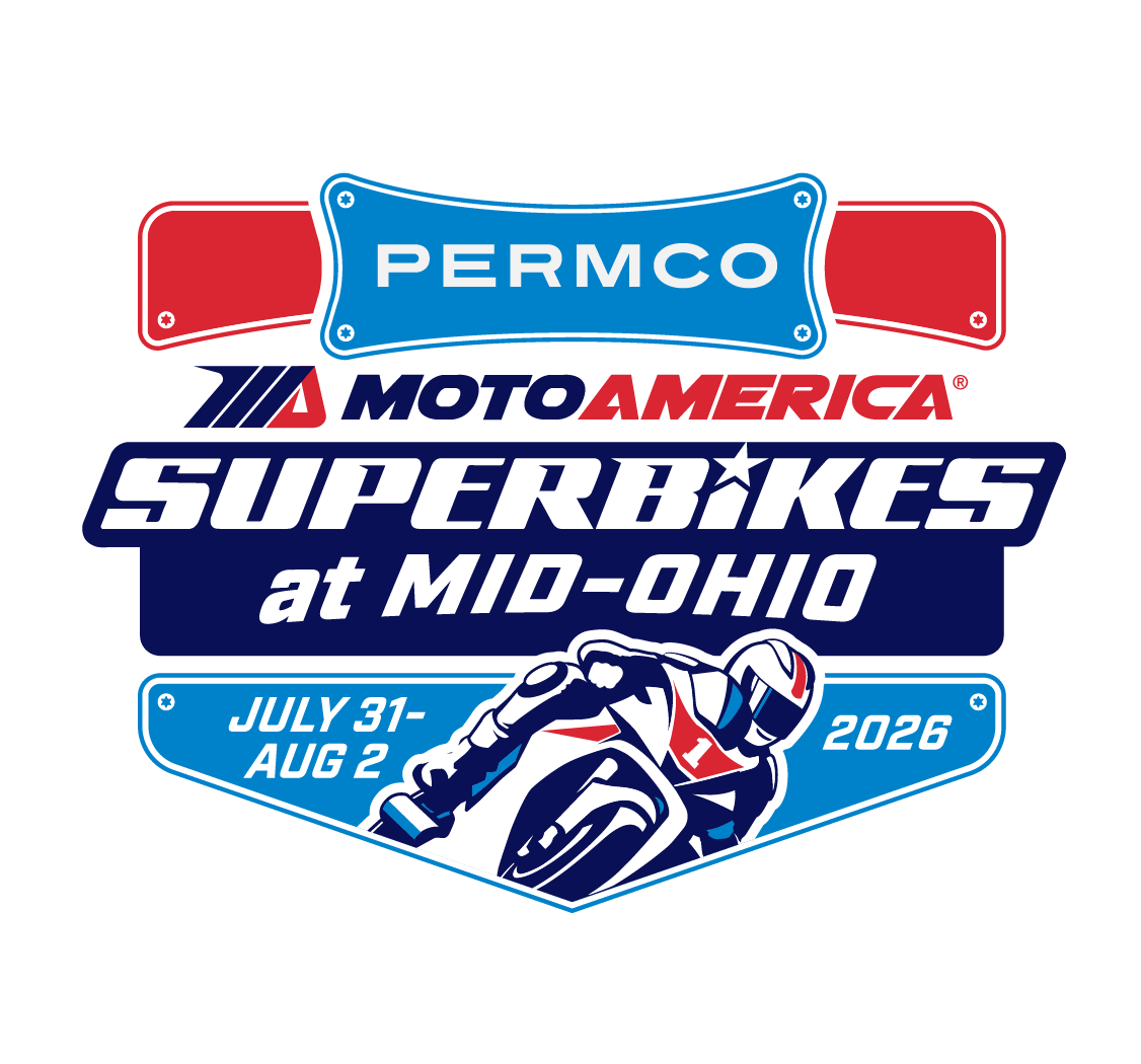 MotoAmerica MidOhio Race Logo
