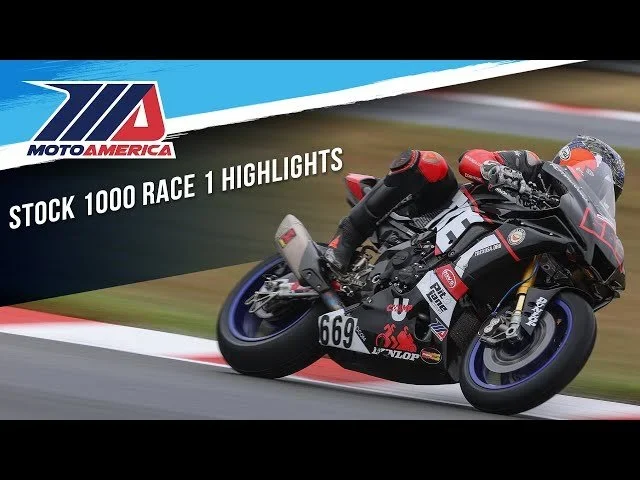 What A SAVE! 😨 MotoAmerica Stock 1000 Race 1 at New Jersey 2024 - HIGHLIGHTS | MotoAmerica