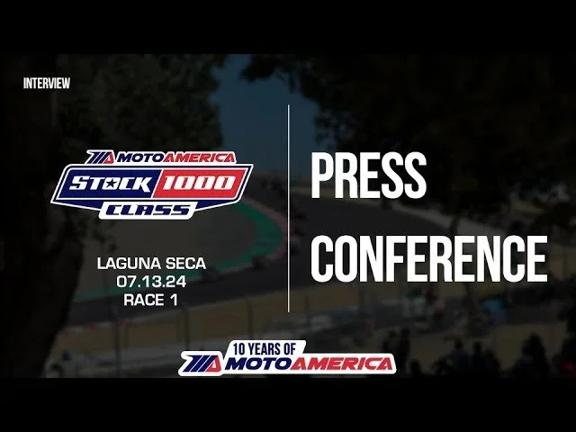 Video: Stock 1000 Race One Press Conference From WeatherTech Raceway Laguna Seca