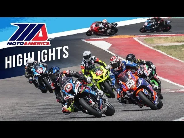 MotoAmerica Steel Commander Stock 1000 Race 2 Highlights at Circuit of the Americas 2023
