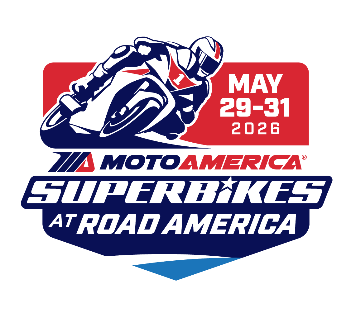 MotoAmerica Road America race logo