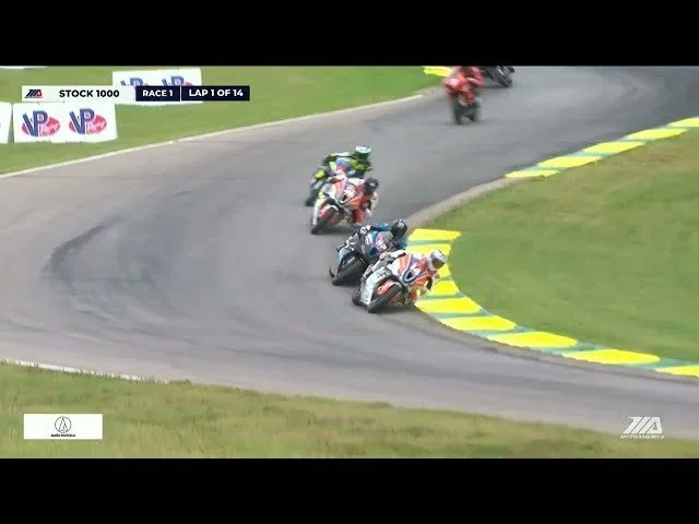 Stock 1000 Race 1 at VIR 2025 - HIGHLIGHTS | MotoAmerica