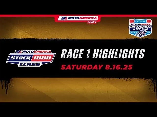 Stock 1000 Race 1 at Mid-Ohio 2025 - HIGHLIGHTS