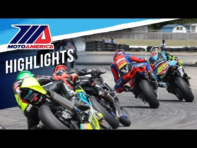 MotoAmerica Steel Commander Stock 1000 Race 1 Highlights at Brainerd 2023