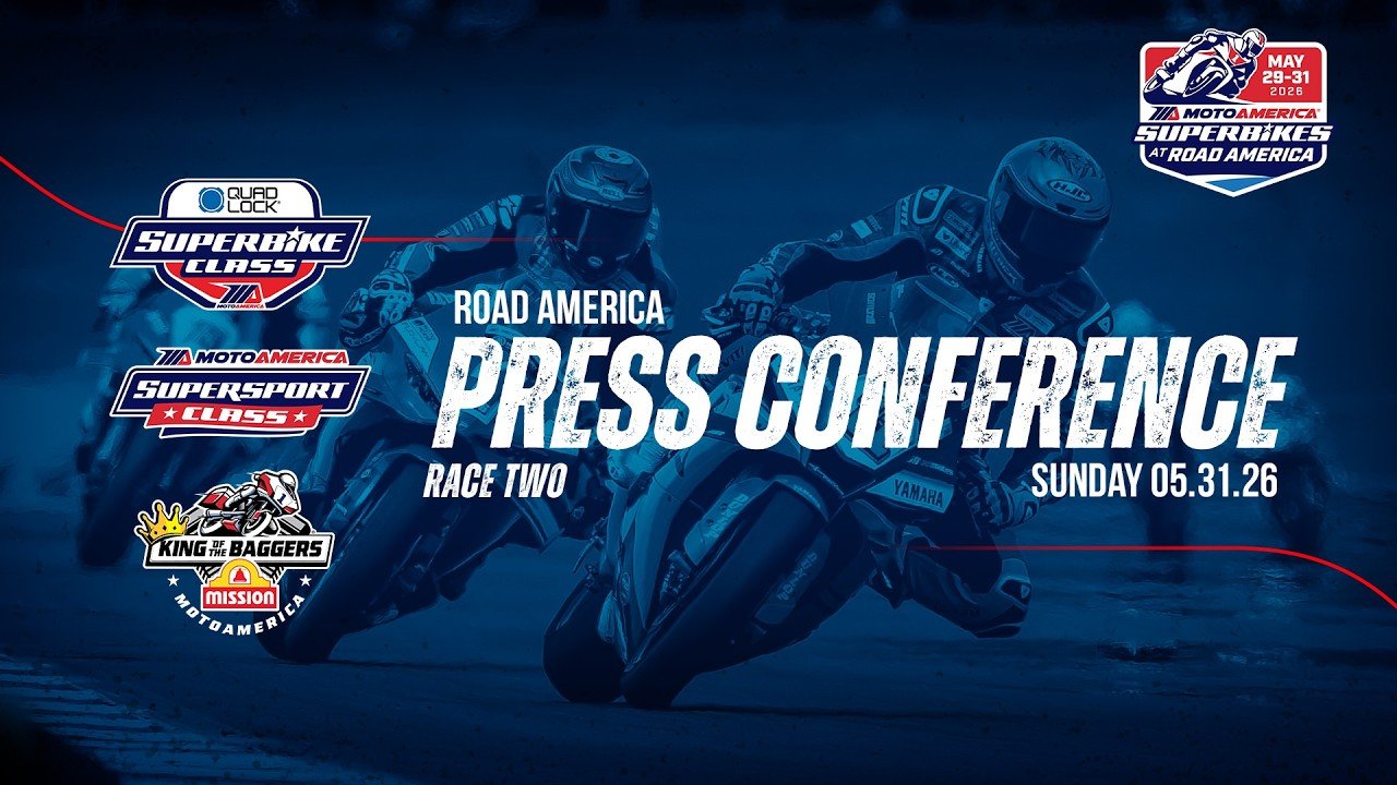 Video: Quad Lock Superbike, Supersport, And Mission King Of The Baggers Race Two Press Conferences From Road America