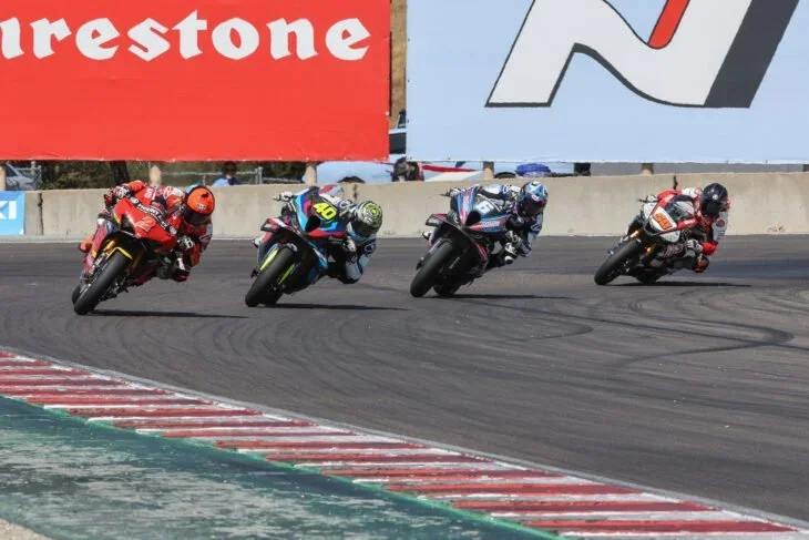 Superbike Race 2 at Laguna Seca 2024