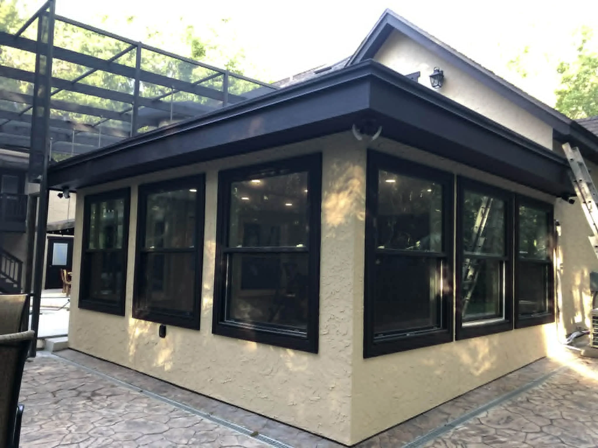Sunroom Addition &amp; Rooftop Patio Transformation