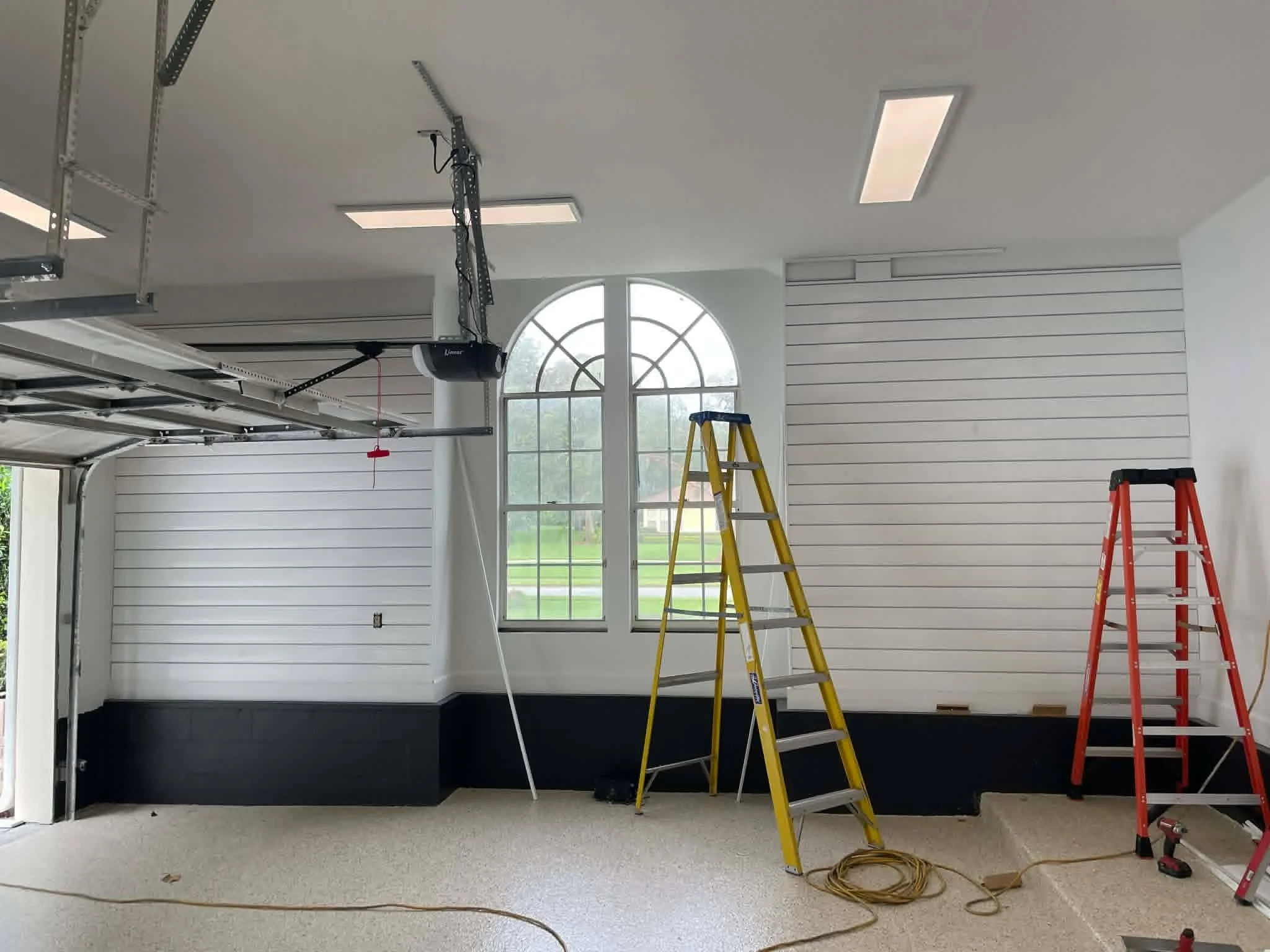 A garage doesn't have to be a catch-all for clutter.

From dark wood paneling and limited storage to a bright, organized, functional workspace built to last. 

Now that's a transformation.

#GarageRemodel #BeforeAndAfter #FloridaProfessionalRemodelin