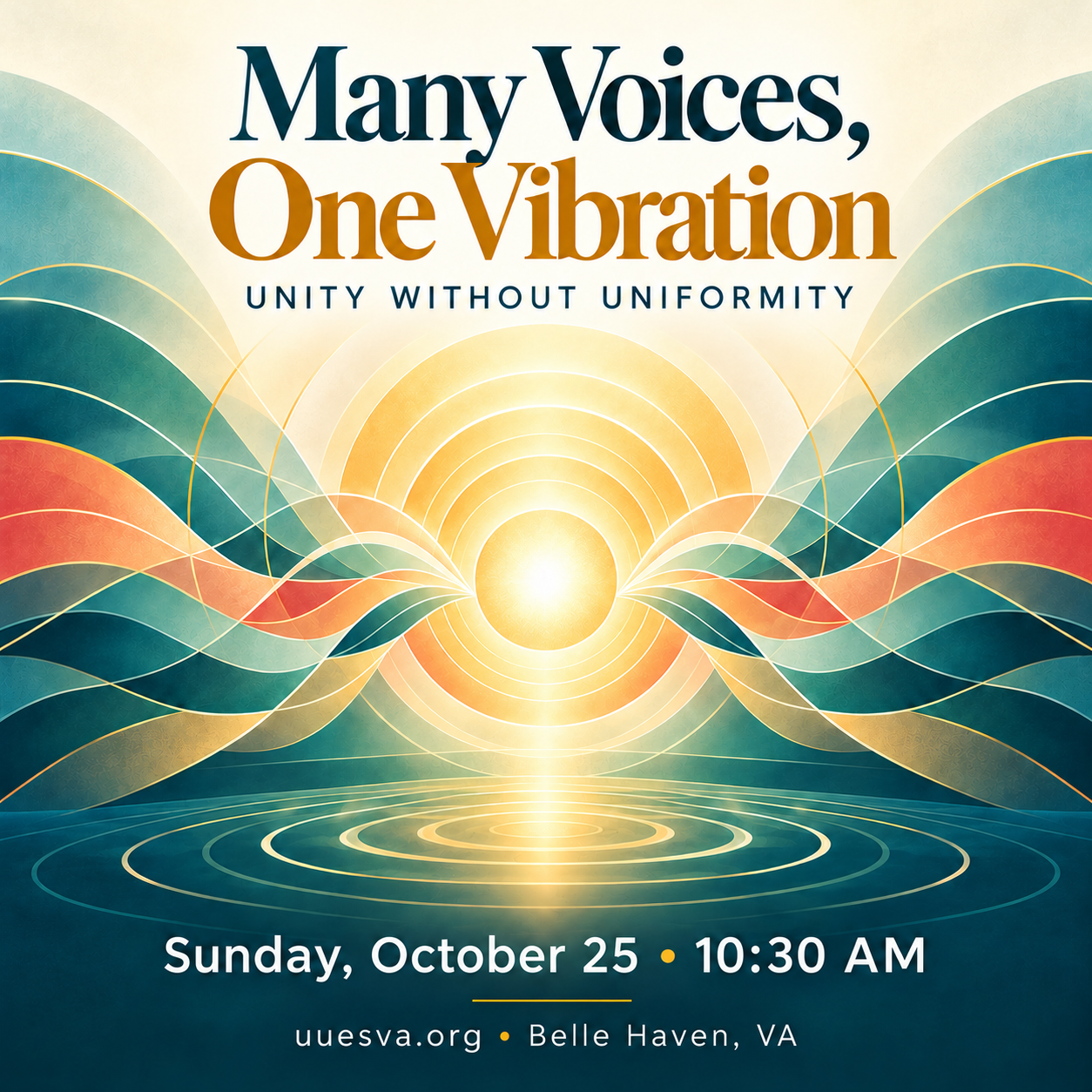 Many Voices, One Vibration