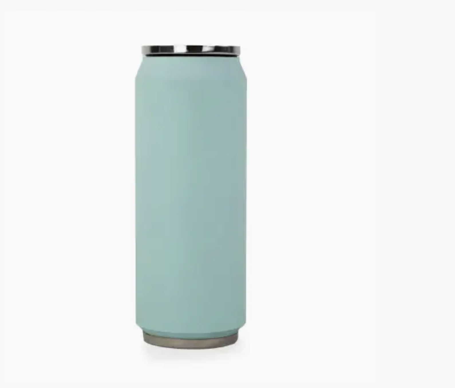 Soft Mint Insulated Can