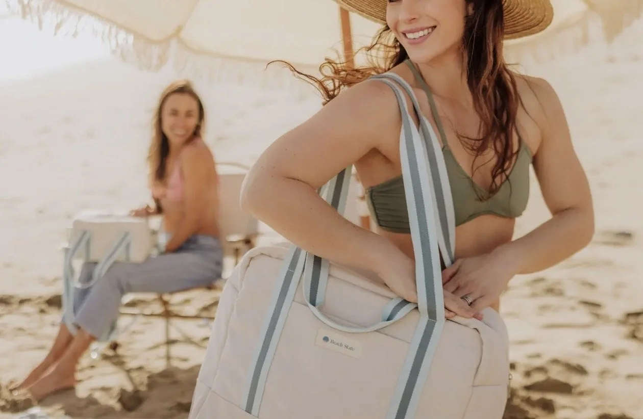 Lanikai Beach Cooler Bag (Seaglass)