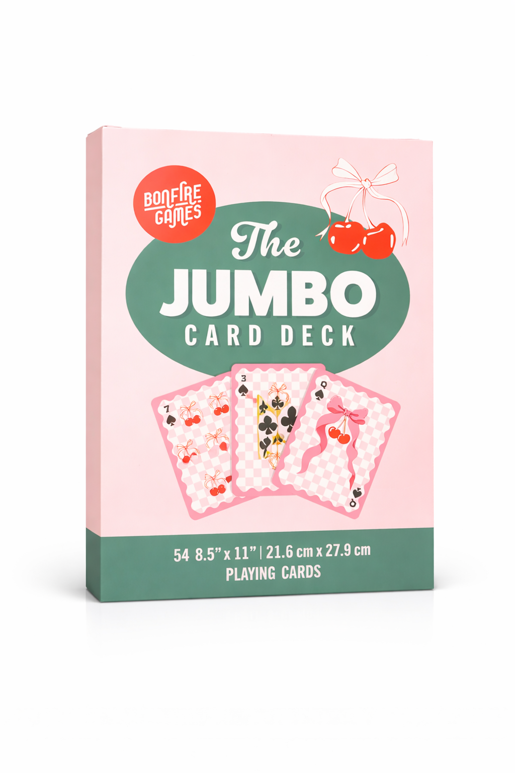Jumbo Card Deck (Green and Pink Version)