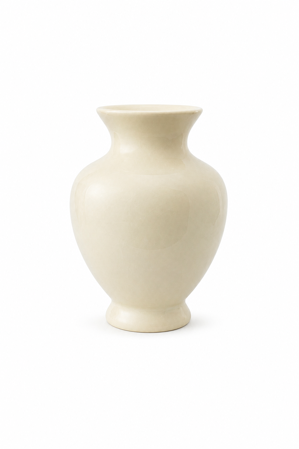 Ivory Luxe Ceramic Vase