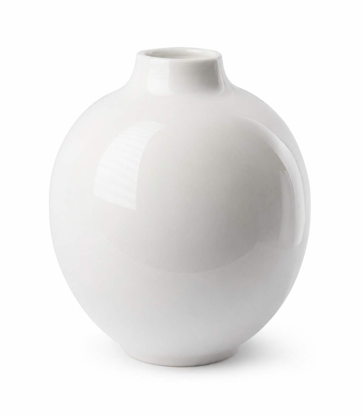 White vase