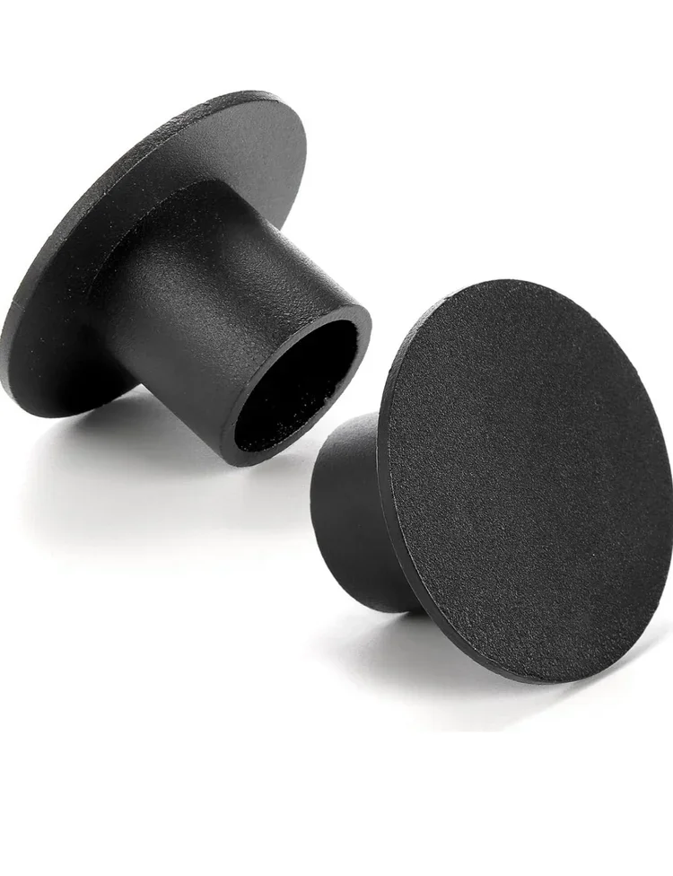 Matte Black Candlestick Holder