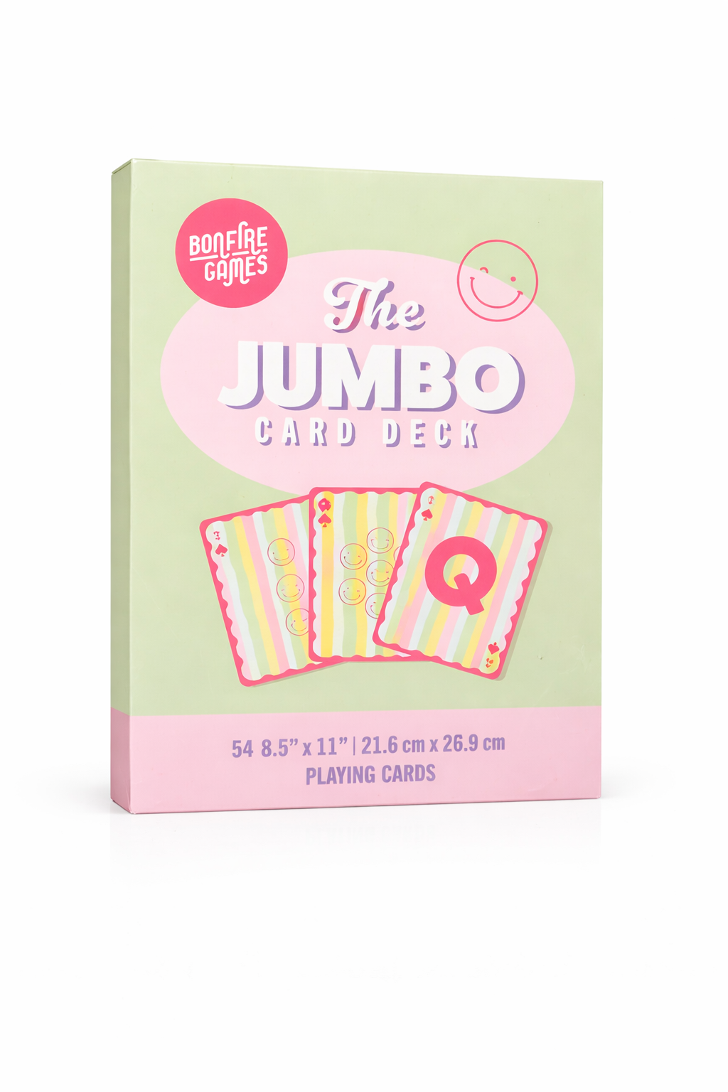 Jumbo Card Deck (Pastel Green Version)