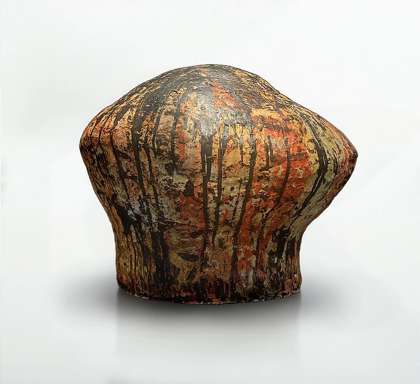 "Prayers From The Ancestors" Prayer Pot
Clay, Glaze, 5' x 3' 