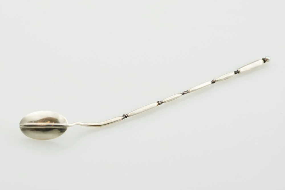 Sugar SPOON- Fine Silver 5"