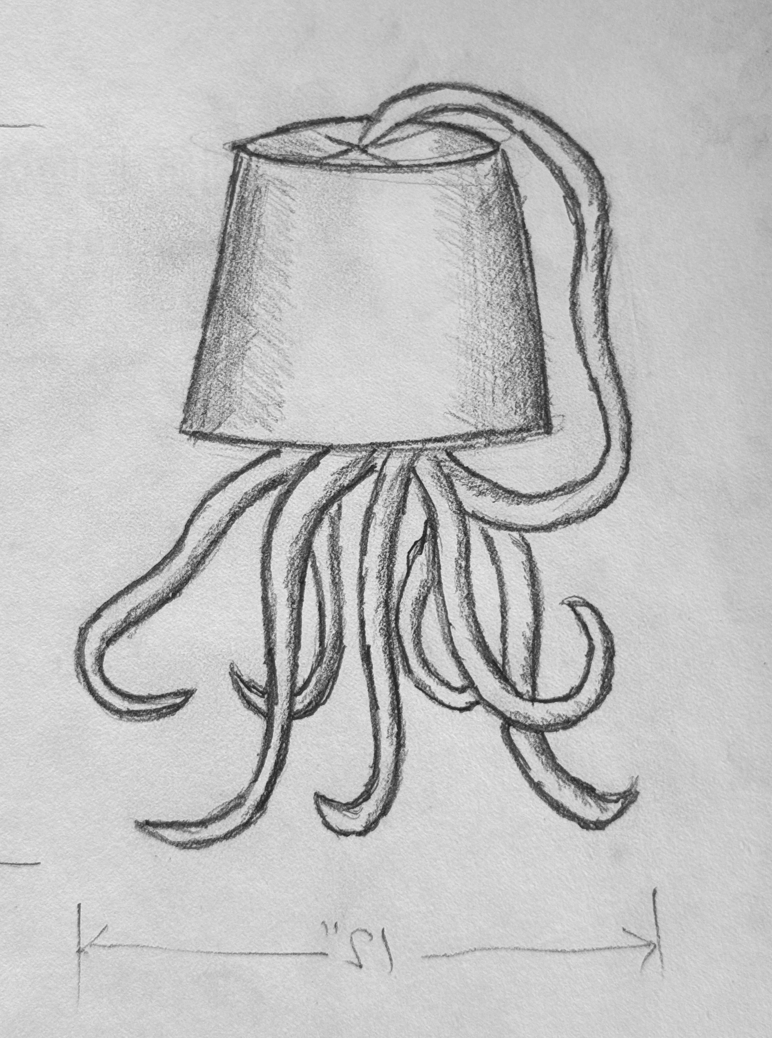 Octopus lamp 1
