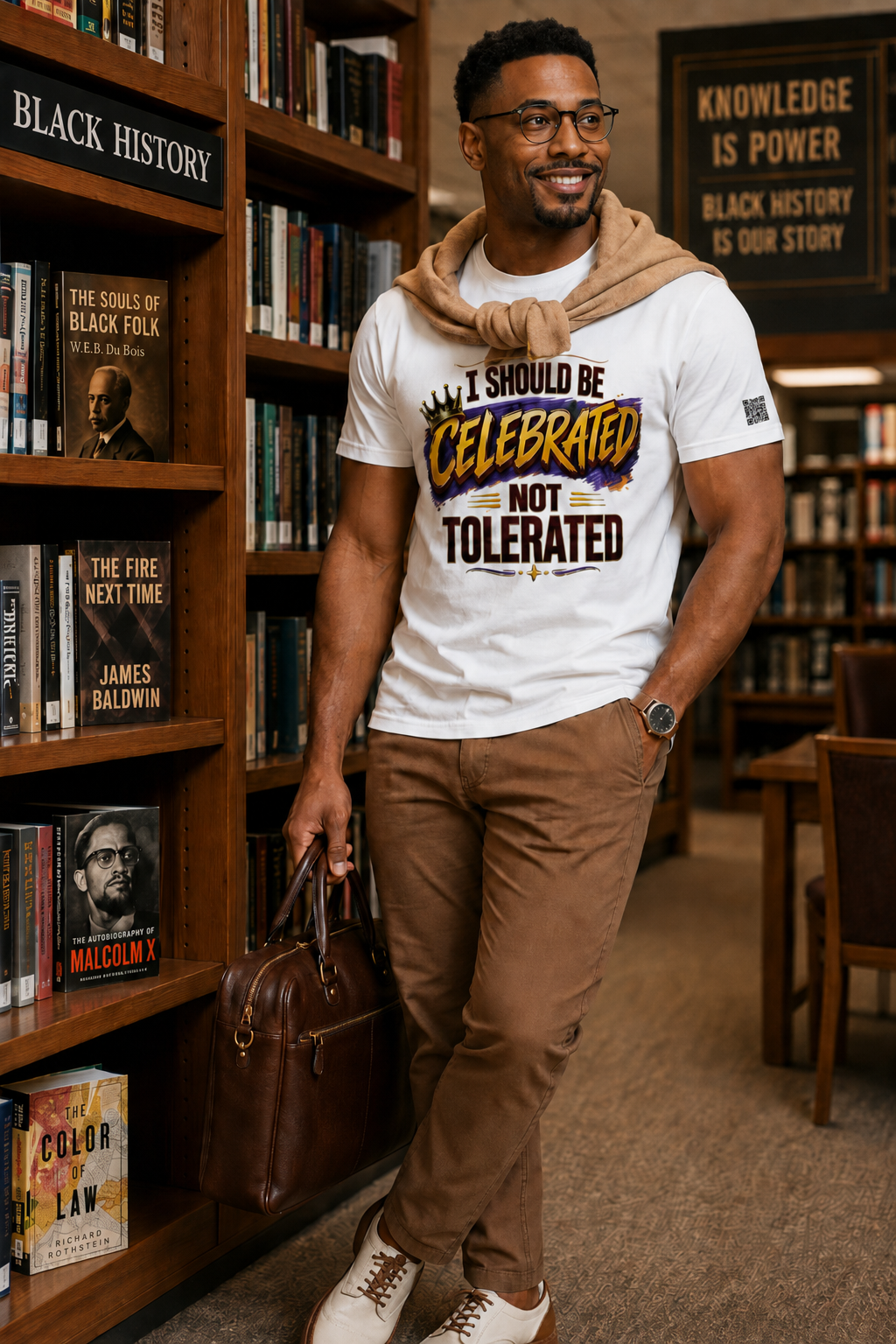 Celebrated 2.0 Unisex Graphic Tee - Affirmation Apparel by Sawubona Life