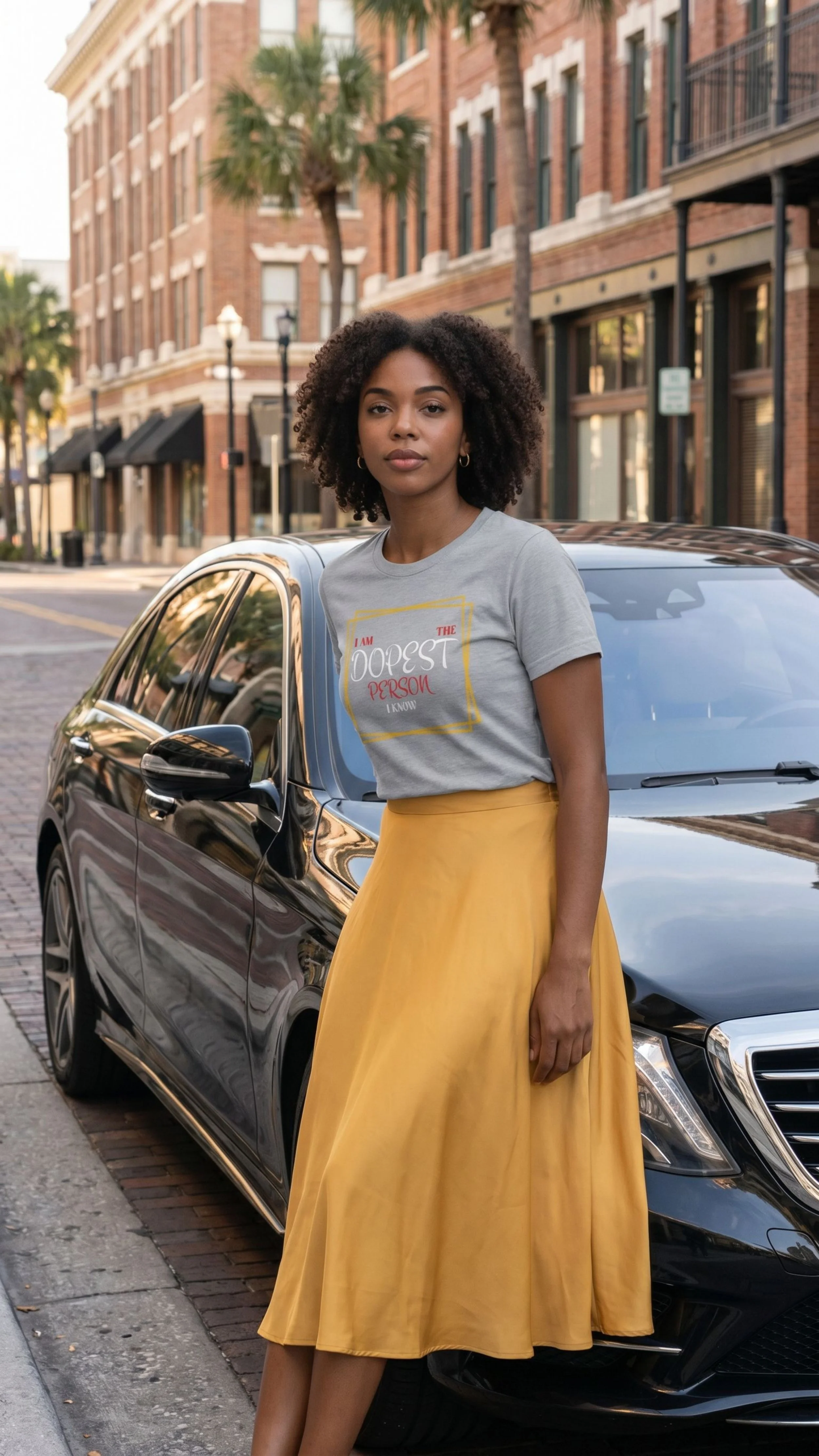 Dopest Grey Unisex Graphic Tee - Affirmation Apparel by Sawubona Life