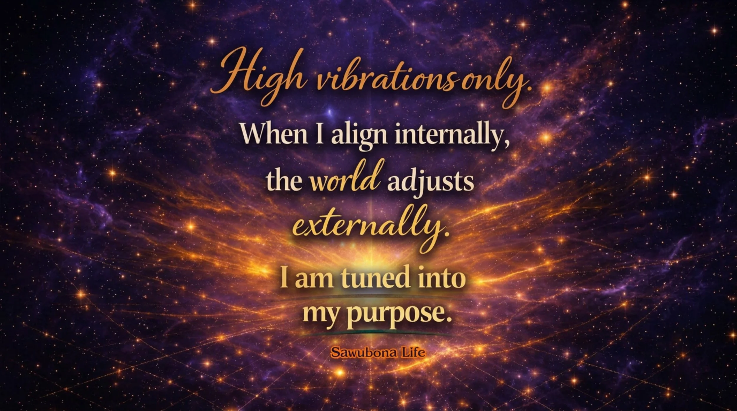 FREQUENCY - Affirmation Phone & Desktop Wallpaper