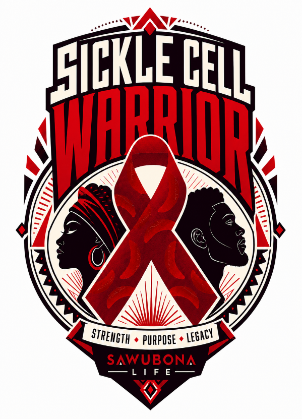 Sickle Cell Warrior Graphic by Sawubona Life
