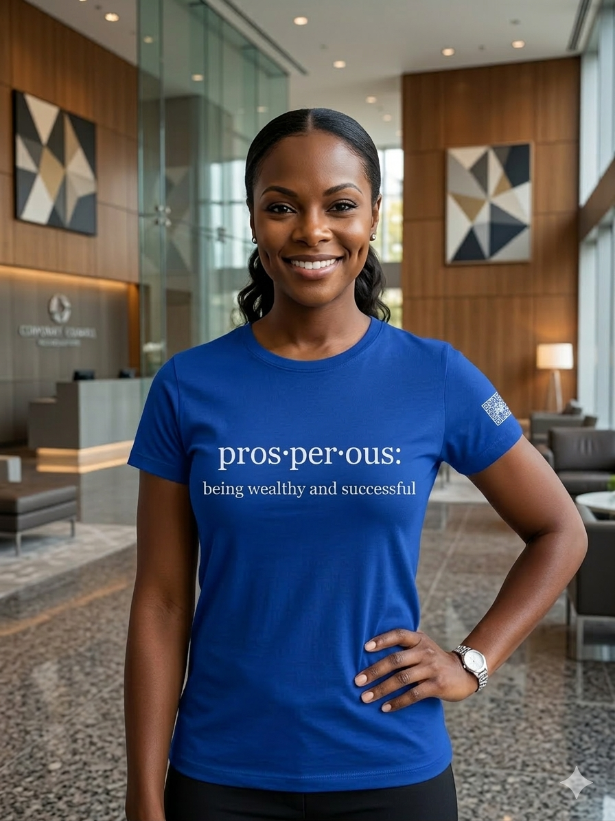 "Prosperous" Definition Ladies Tee