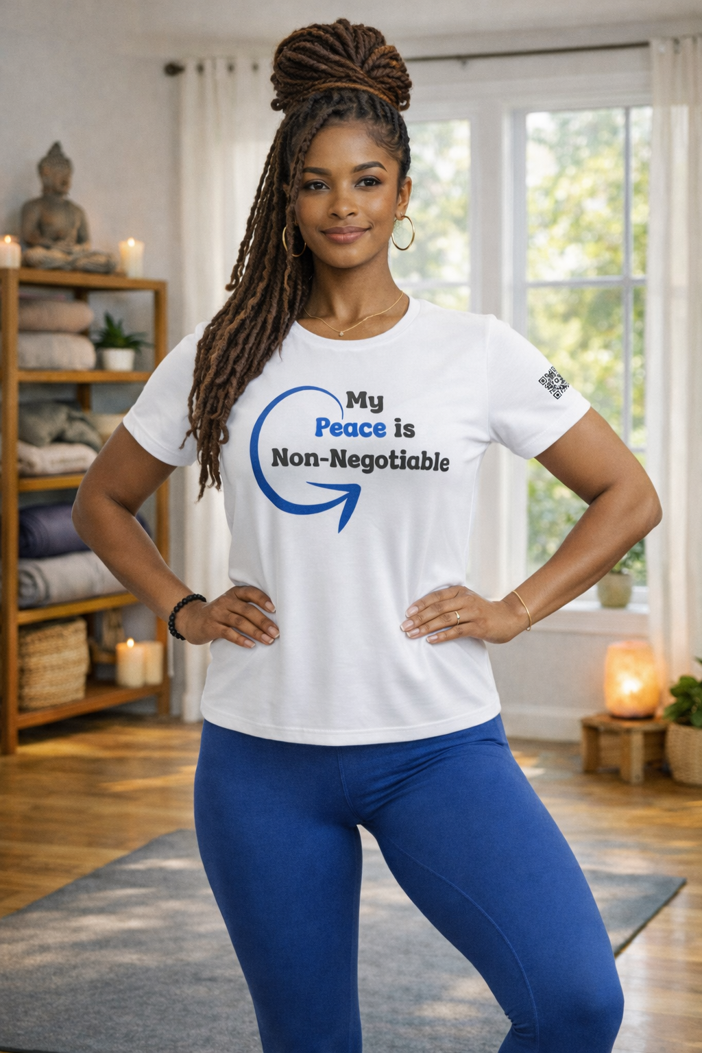 "My Peace is Non-Negotiable™" Ladies Graphic Tee