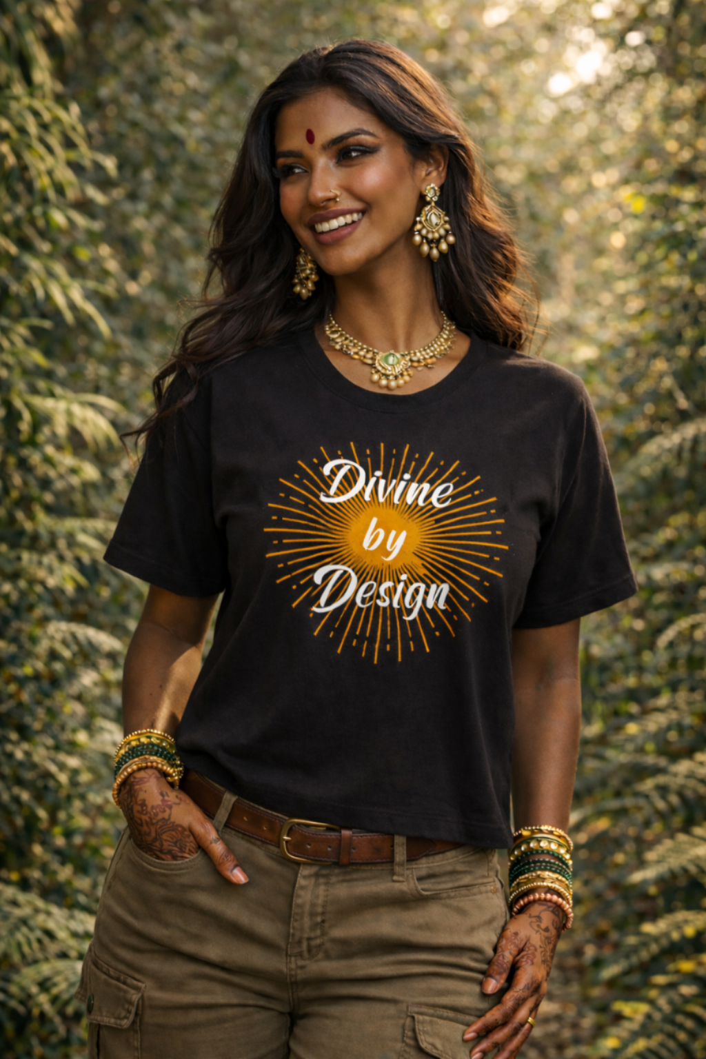 Divine by Design™ Graphic Tee – Inspirational Statement Shirt