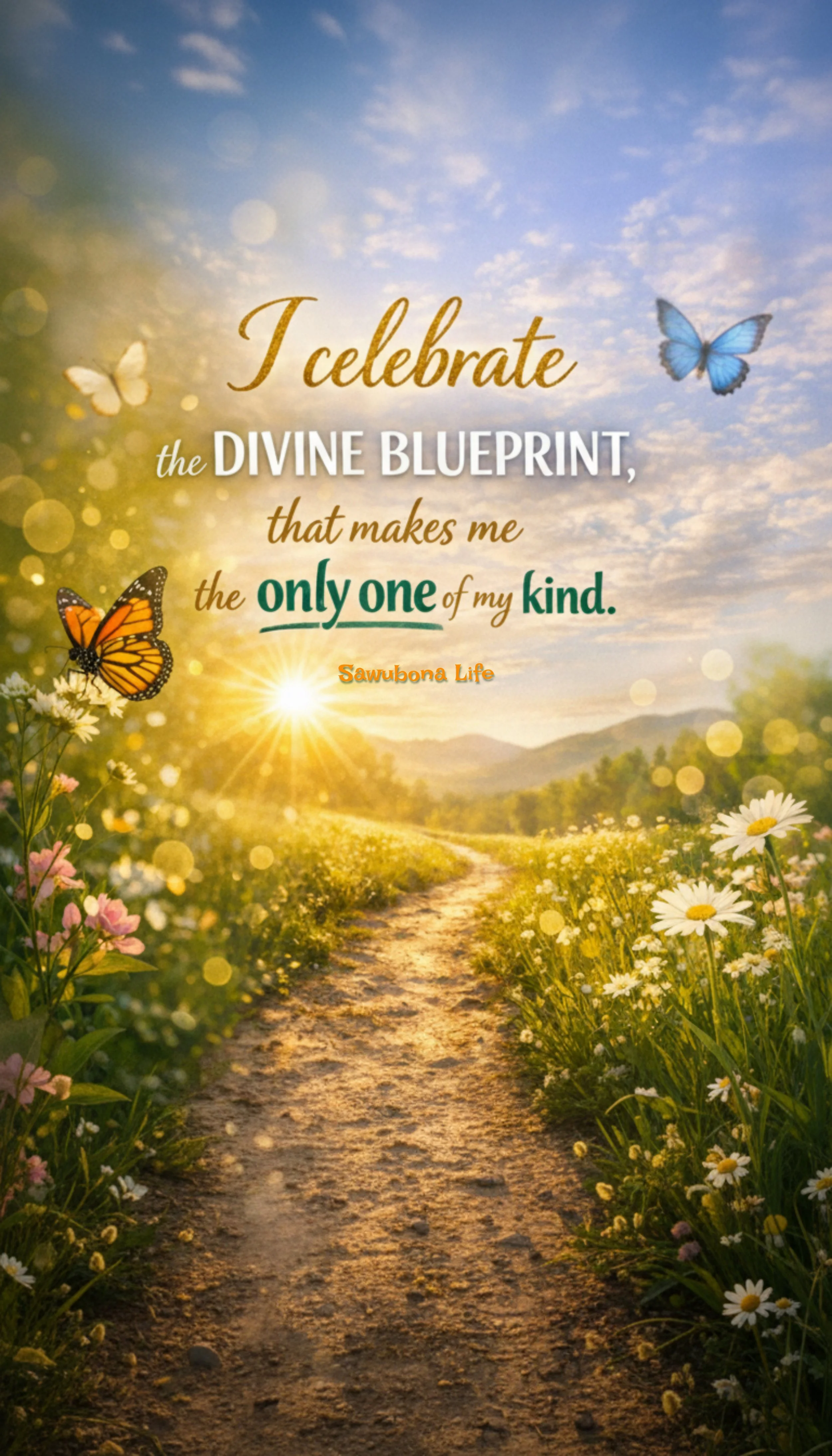 UNIQUE - Affirmation Phone & Desktop Wallpaper